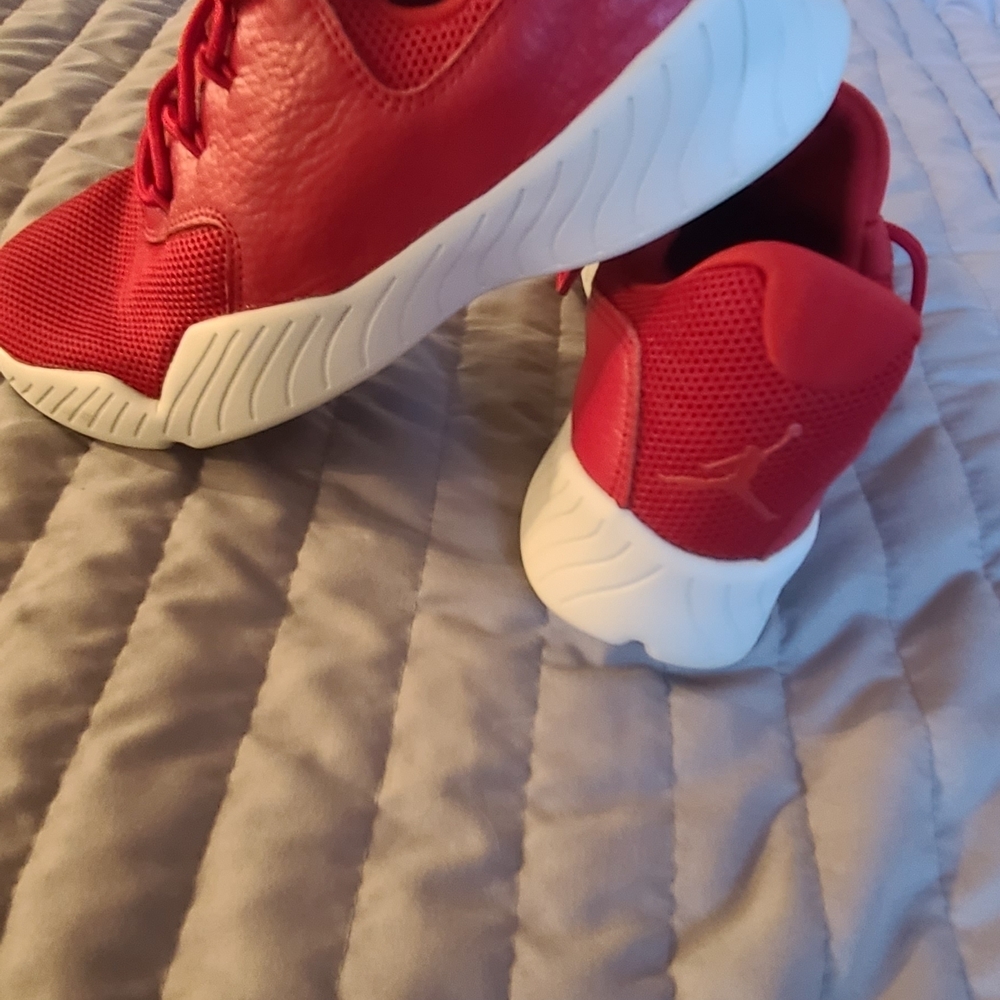 Jordan Vibrant Red Athletic Shoes - Picture 5 of 6